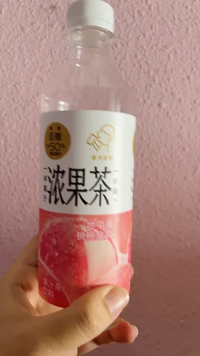 喜茶[50% Fruit Juice Tea] Grapefruit, Waxberry, Peach, Lychee, and Grape Flavors | Low-Sugar Refreshing Drink, 450ml photo review